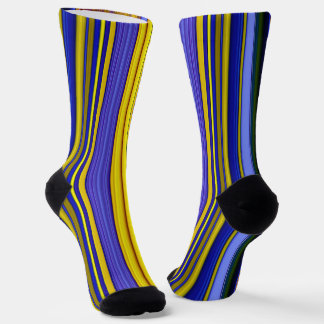 Chaussette Abstract Stripes Design 1