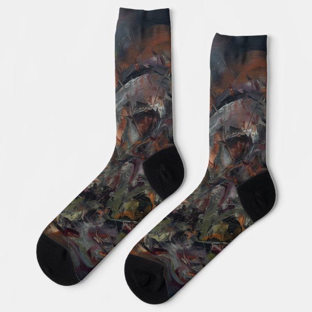 Chaussette Abstrait (Gauche)