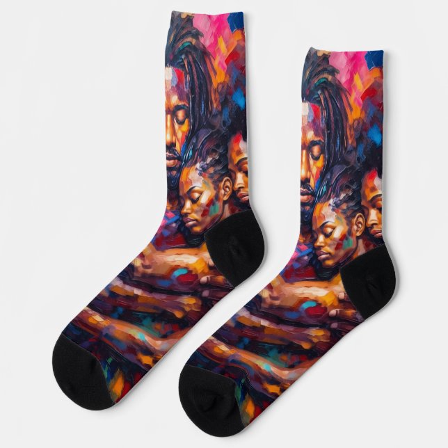 Chaussette Abstrait (Gauche)