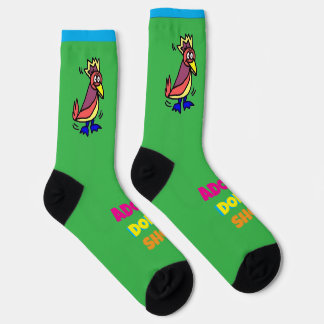 Chaussette Adopt Don’t Shop - Parrots Crew Socks