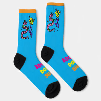Chaussette Adopt Don’t Shop - Snakes Crew Socks