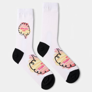 Chaussette Aimez vos chaussettes de cerveau neuroépicées