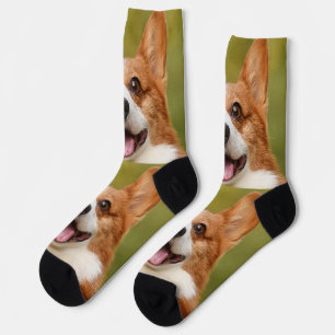 Chaussette Ajouter photo de chien personnalisé Customisé