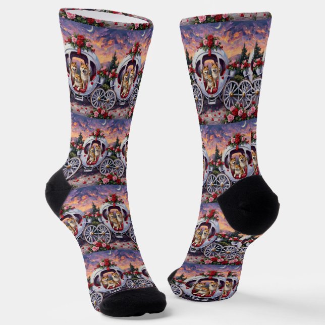 Chaussette Akita Saint-Valentin (Angulaire)