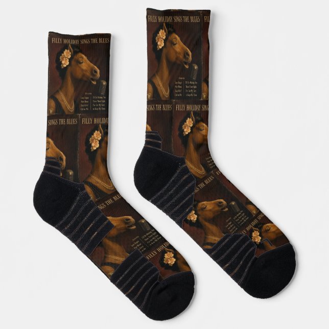 Chaussette Album de vacances de Filly : une parodie (Droite)