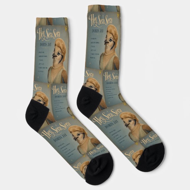 Chaussette Album Doris Jay : une parodie (Droite)
