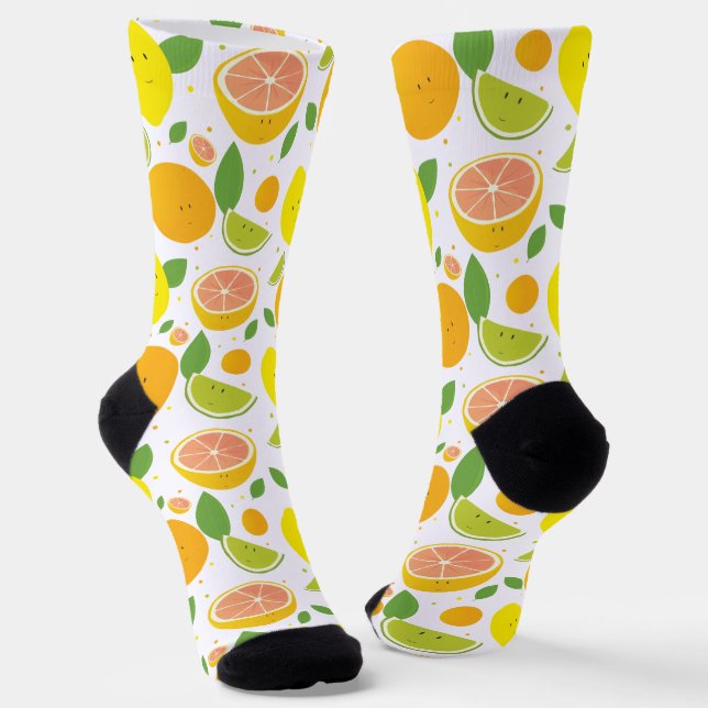 Chaussette Alimentation Fruit aux agrumes (Angulaire)
