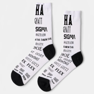 CHAUSSETTE ALPHA RIZZ SIGMA GYATT FLEX SOCKS