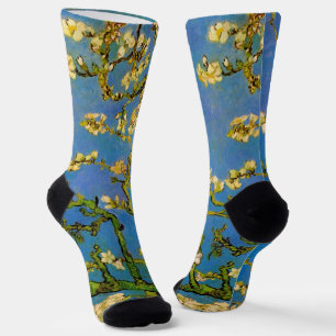 Chaussette Amandier en fleurs par Vincent van Gogh