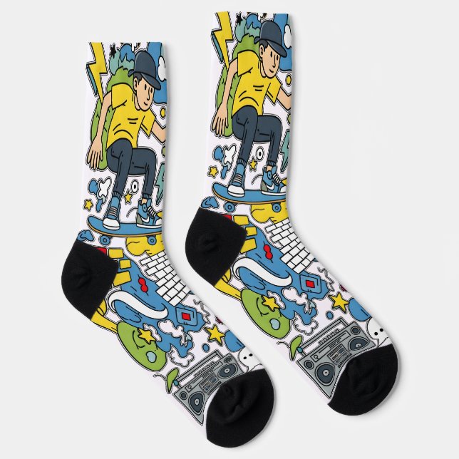 Chaussette Ambiance de rue (Droite)