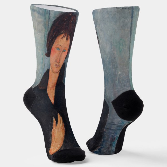 Chaussette Amedeo Modigliani - Femme aux yeux bleus (Angulaire)