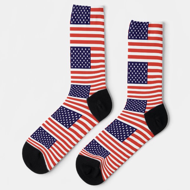 Chaussette Amerika Usa Geschenk (Gauche)