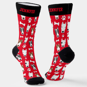 Chaussette Amoureux des chiens Motif de marionnettes Cute Bul