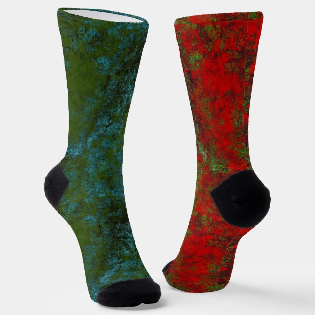 Chaussette Amusants Étrange Mais Match Chaussettes Rouille Ar (Angulaire)