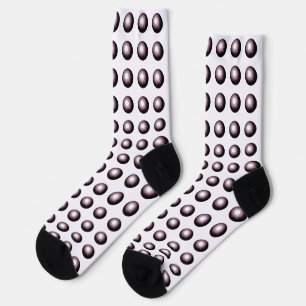 Chaussette Amusement d'illusion d'optique plein de trous de r