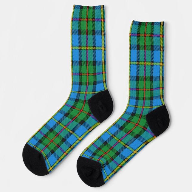 Chaussette Ancien clan écossais MacLeod de Harris Tartan (Gauche)