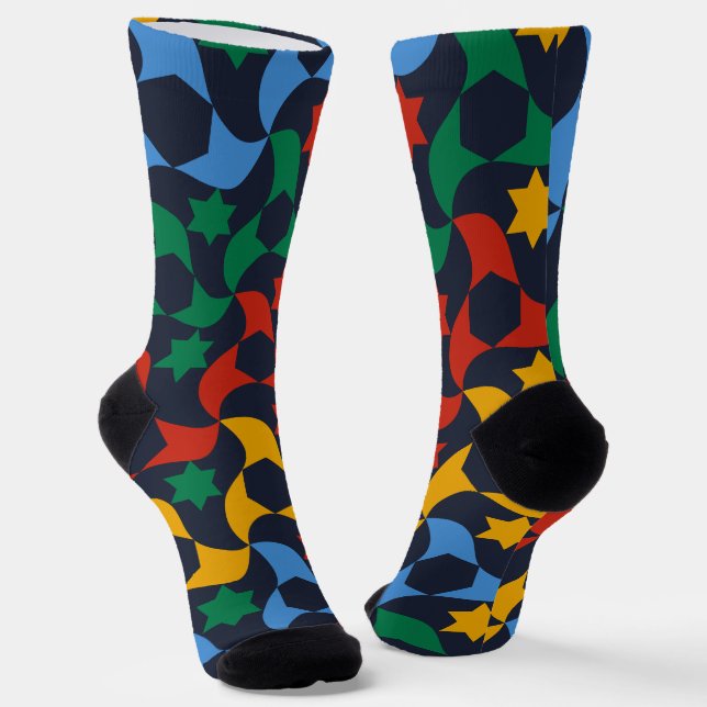 Chaussette Andalusian Tiles 12 (Alhambra Palace, Granada) (Angulaire)