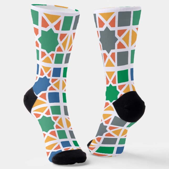Chaussette Andalusian Tiles 4 (Angulaire)