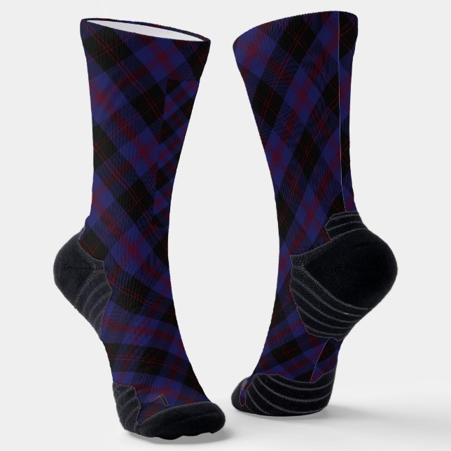 Chaussette Angus District Tartan Scottish Plaid (Angulaire)