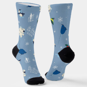 Chaussette Animal Friends "Bye Buddy" Motif d'hiver