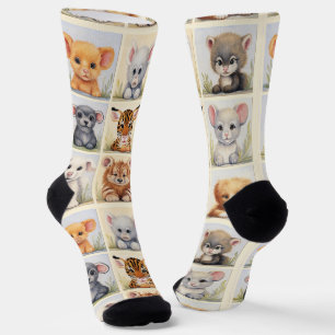 Chaussette Animaux mignons 2
