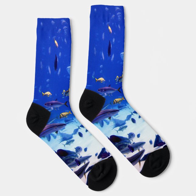 Chaussette Aquarium Océanique (Droite)