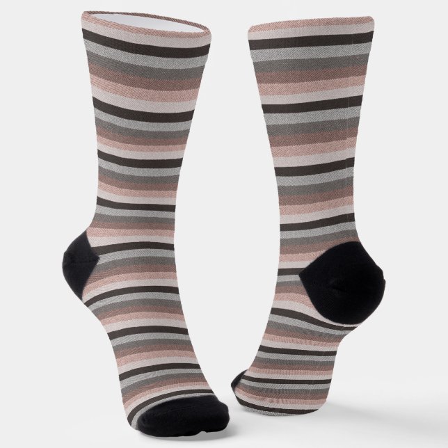 Chaussette Araignée à texture striée (Angulaire)