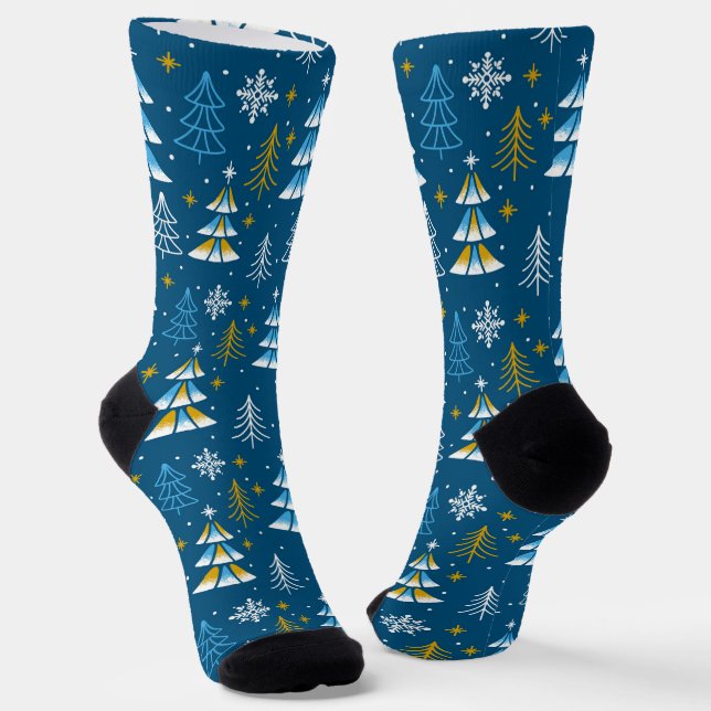 Chaussette Arbres d'hiver  (Angulaire)