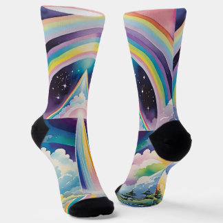 Chaussette Arc-en-ciel Imaginaire Spirit Journey
