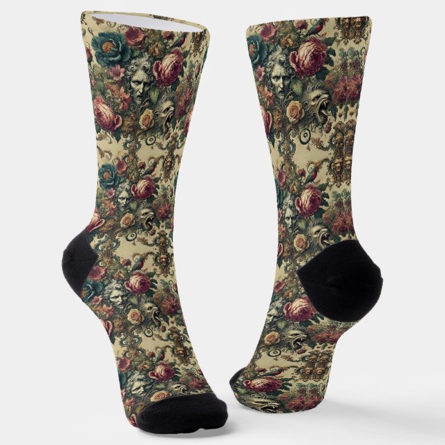 Chaussette Arcane Atelier - Victorien gothique (Angulaire)