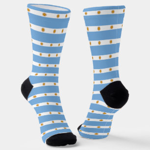 Chaussette Argentine Chaussettes, Argentine patriotique Drape