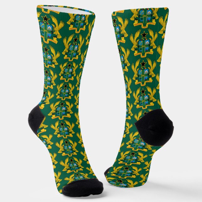 Chaussette Armoiries du Ghana (Angulaire)