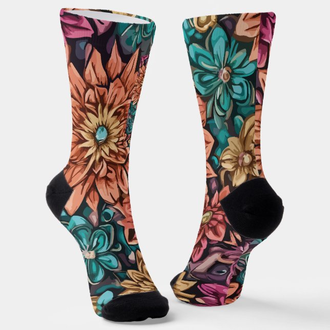 Chaussette Arrangement de Flower (Angulaire)