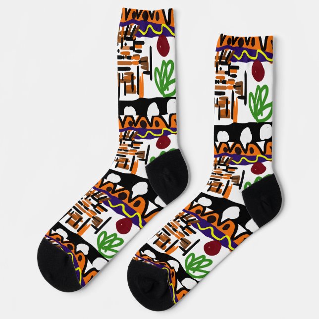 Chaussette Art arrière de Lion (Gauche)