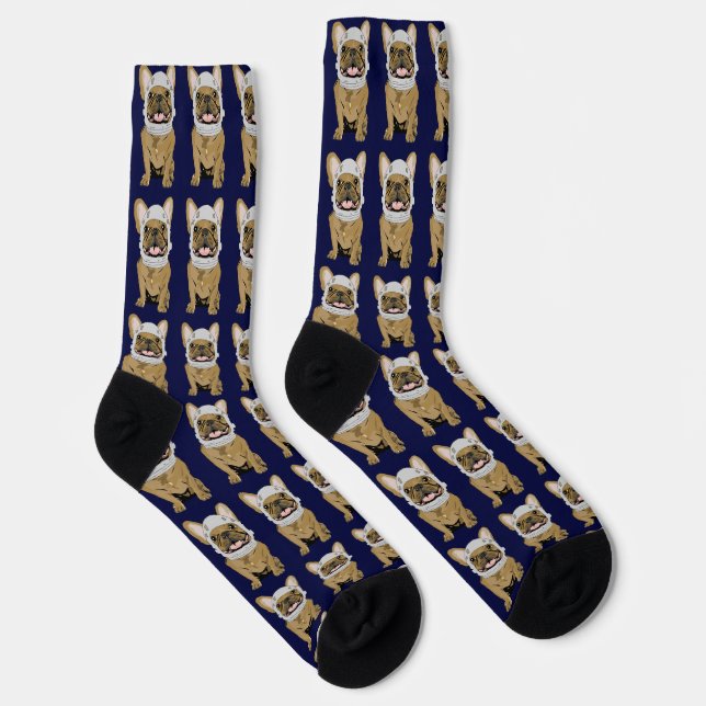 Chaussette Astronaute chien mignon (Droite)