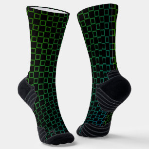 Chaussette Athletic Crew Sock Black Green Classic Design