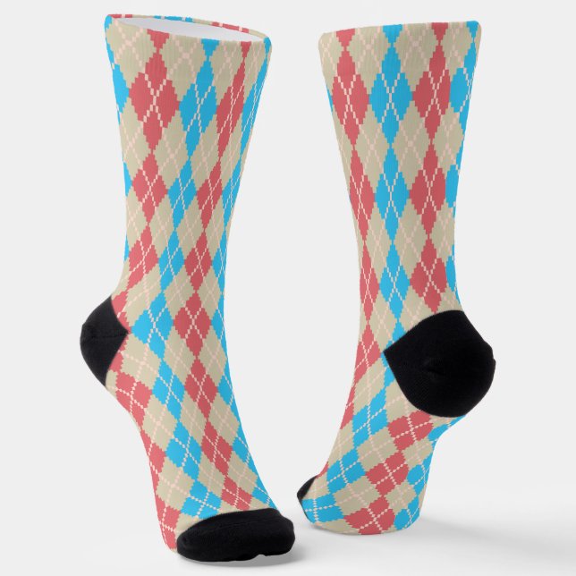 Chaussette Au Jacquard de plage (Angulaire)