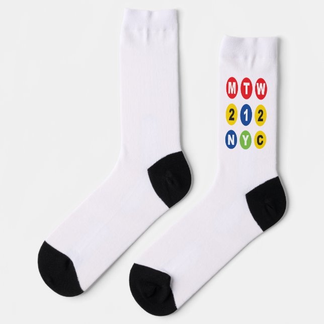 Chaussette au logo classique (Gauche)