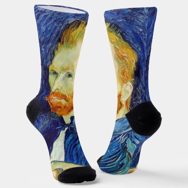 Chaussette Autoportrait de Vincent van Gogh, Beaux-Arts Vinta (Angulaire)
