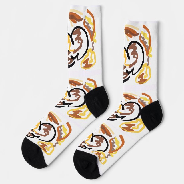 Chaussette autumn squirrel kind (Gauche)