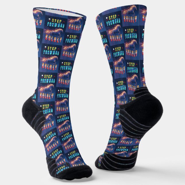 Chaussette Avancez résolument (Angulaire)