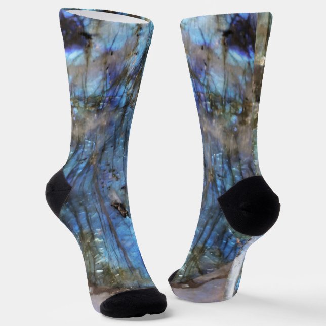Chaussette Azure et Iridescence (Angulaire)