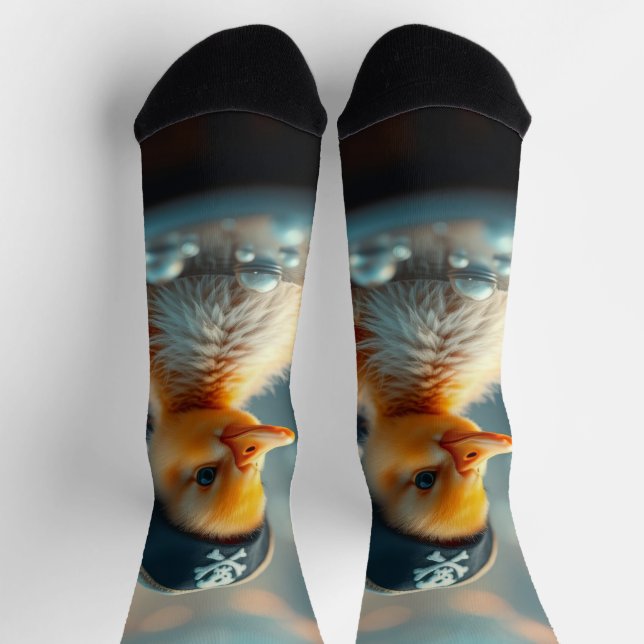 Chaussette Baby Duck Pirate (Haut)