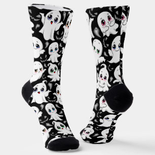 Chaussette Baby Ghosts Éffrayant mignon Halloween humeur