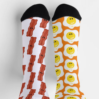 Chaussette Bacon et Oeufs s'amuser mal égalé