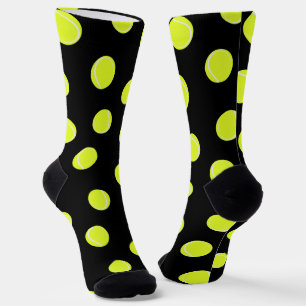 Chaussette Balle de tennis à motif noir