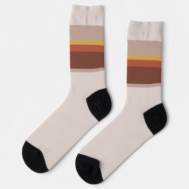 Chaussette Bandes de navires cristallines (Gauche)