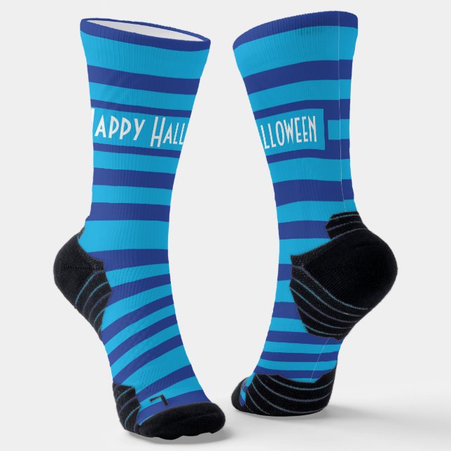 Chaussette Bandes d'Halloween (Angulaire)