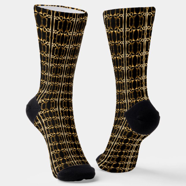 Chaussette BB&E Socks Dessin Audacieux et Elaboré 0048169-1 (Angulaire)