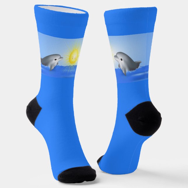 Chaussette Bébé Dauphin (Angulaire)